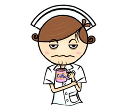 Po.Klom vol.nurse sticker #9220225