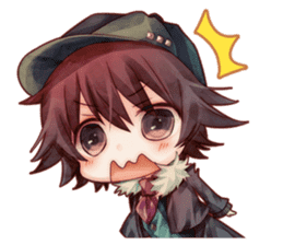 Detective Mysteria The Crown SD sticker #9225641