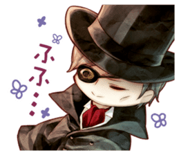 Detective Mysteria The Crown SD sticker #9225645