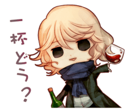 Detective Mysteria The Crown SD sticker #9225646