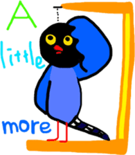 Formosan Blue Magpie yamamusume sticker #9230548