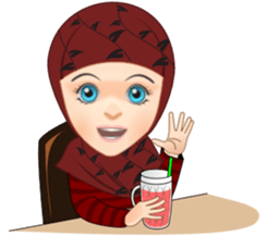 Kerudung Warni sticker #9241924