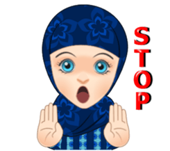 Kerudung Warni sticker #9241925