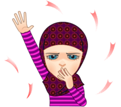 Kerudung Warni sticker #9241927