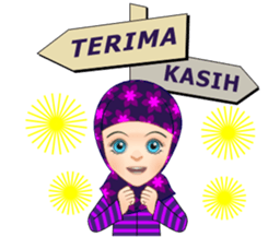 Kerudung Warni sticker #9241929