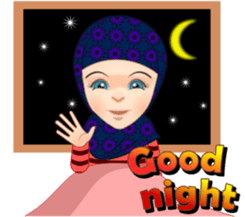 Kerudung Warni sticker #9241932