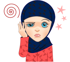 Kerudung Warni sticker #9241940