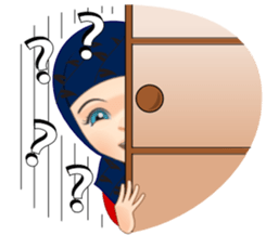 Kerudung Warni sticker #9241941