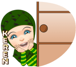 Kerudung Warni sticker #9241942