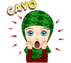 Kerudung Warni sticker #9241943