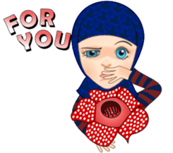 Kerudung Warni sticker #9241944