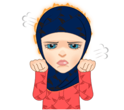 Kerudung Warni sticker #9241945