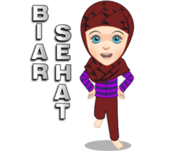 Kerudung Warni sticker #9241948