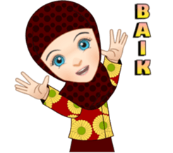 Kerudung Warni sticker #9241950