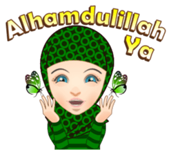 Kerudung Warni sticker #9241951