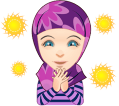 Kerudung Warni sticker #9241953