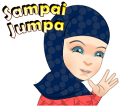 Kerudung Warni sticker #9241958