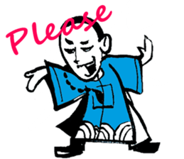 Biker of Qing Dynasty sticker #9264866