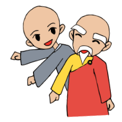 Blessing ( Abbot and Monk )