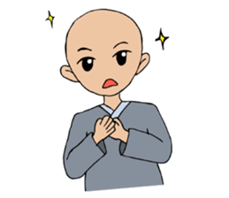 Blessing ( Abbot and Monk ) sticker #9275548