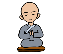 Blessing ( Abbot and Monk ) sticker #9275549