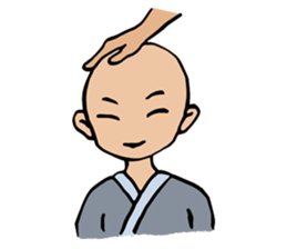 Blessing ( Abbot and Monk ) sticker #9275550