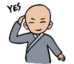 Blessing ( Abbot and Monk ) sticker #9275552