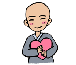 Blessing ( Abbot and Monk ) sticker #9275556