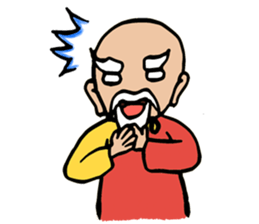 Blessing ( Abbot and Monk ) sticker #9275557