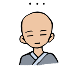 Blessing ( Abbot and Monk ) sticker #9275558