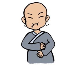 Blessing ( Abbot and Monk ) sticker #9275565