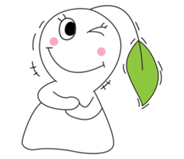 Yukari. Hello how are you to day? sticker #9282293