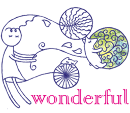 Continuous drawing sticker #9287473