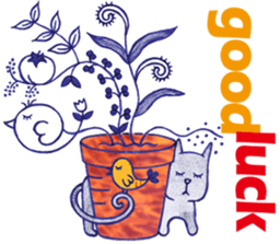 Continuous drawing sticker #9287481