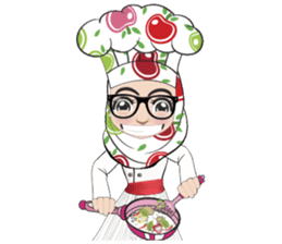 Aaila Muslim Mah Top Chef V.Eng sticker #9306870