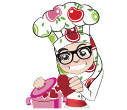 Aaila Muslim Mah Top Chef V.Eng sticker #9306873
