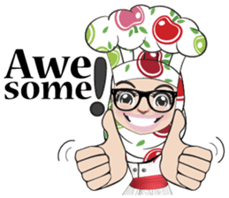Aaila Muslim Mah Top Chef V.Eng sticker #9306881