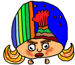 Imagination girl sticker #9310388