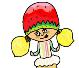 Imagination girl sticker #9310398