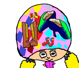 Imagination girl sticker #9310402