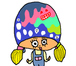 Imagination girl sticker #9310416