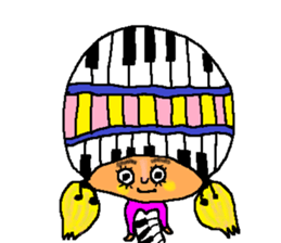 Imagination girl sticker #9310418