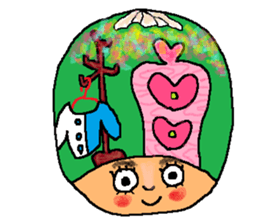 Imagination girl sticker #9310419