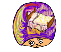 Imagination girl sticker #9310421