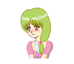 Lisa Irena Nina Eva 4 girls + all stars sticker #9337494