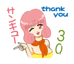 Lisa Irena Nina Eva 4 girls + all stars sticker #9337495