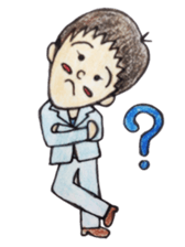 009_Hana-chan sticker sticker #9359262