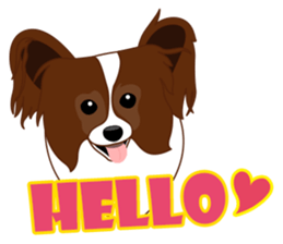 VVPet's Papillon&Phalene Friends sticker #9359852