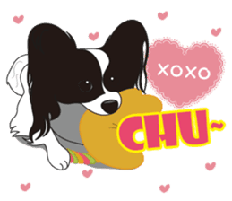 VVPet's Papillon&Phalene Friends sticker #9359856