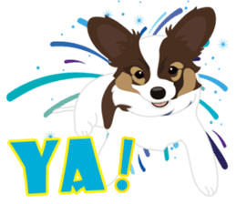 VVPet's Papillon&Phalene Friends sticker #9359864